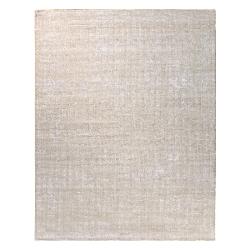 Tapis crème crocheté à la main Windridge, Rectangle 6 pi x 9 pi