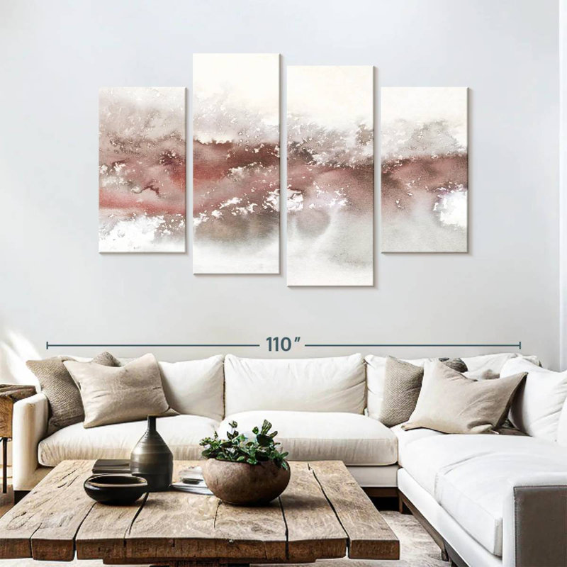 Avery Soft Waves II, 54" H x 84" W