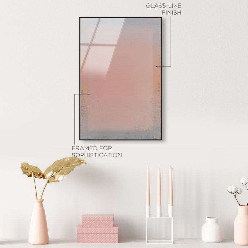 Pastel Sky Print by Oliver Gal, 46" H x 31" W, Black Floater Frame