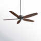 72" Great Room 5 - Blade Standard Ceiling Fan with Pull Chain