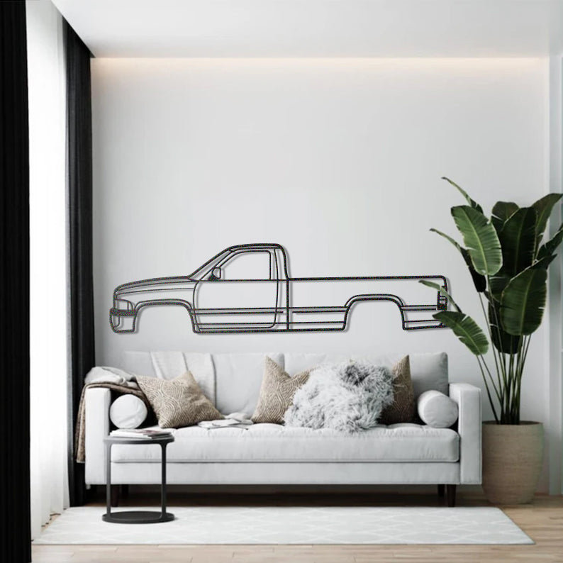 No Frame Print on Metal, 120" H x 31" W