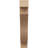 Timberthane Rough Cedar Faux Wood Copenhagen Knee Brace, 3"W x 14"D x 18"H, Primed Tan-88136510