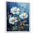 Cadre flottant blanc