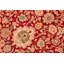 Tapis rouge / ivoire en laine fabriqué à la main 6 pi 2 po x 8 pi 11 po Oxendine