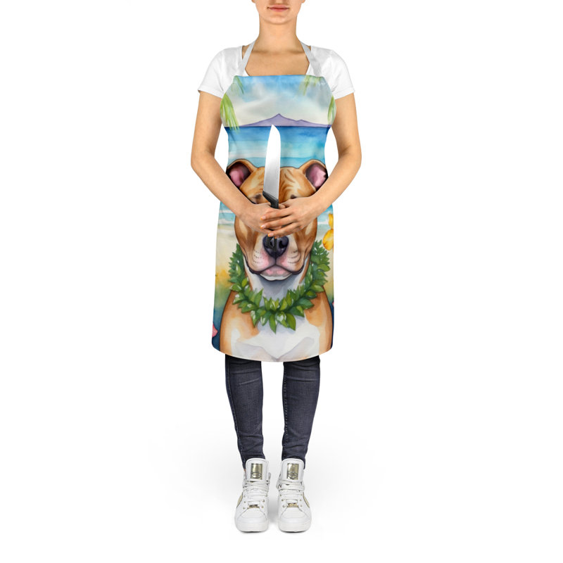 Tablier Pit Bull Terrier Luau