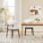 Upholstered Solid Wood Dining Chair-1730815191