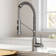 KRAUS Bolden Commercial Style 2-Function Single Handle Pull Down Kitchen Faucet