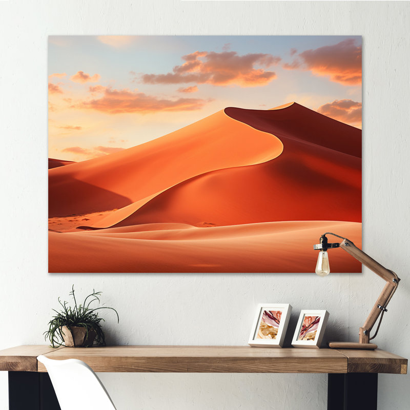 «Keeshon Sossusvlei», «A Desert I» sur toile, Toile tendue, H 12 po x l 20 po