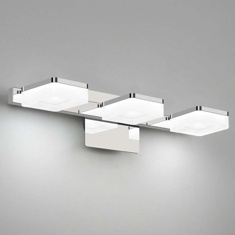 Éclairage pour salle de bain 3 lumières, Blanc