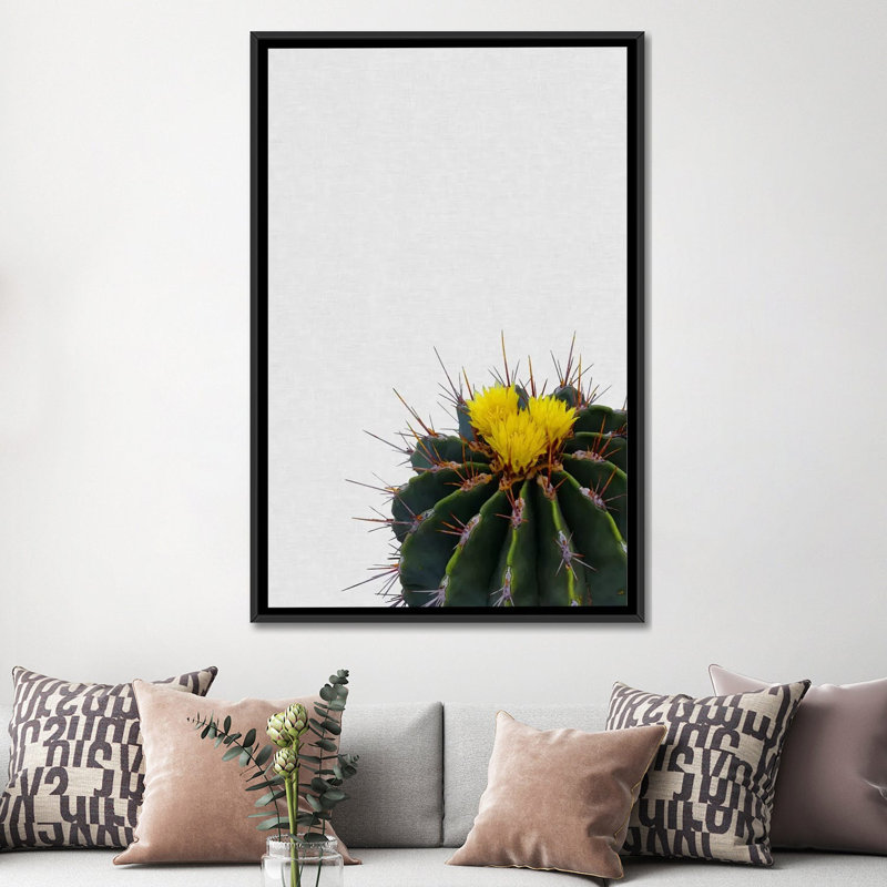 Cactus par Orara Studio - Giclée sur toile tendue avec châssis, H 60 po x l 40po x P 1,5 po, Toile tendue, Pas de tapis