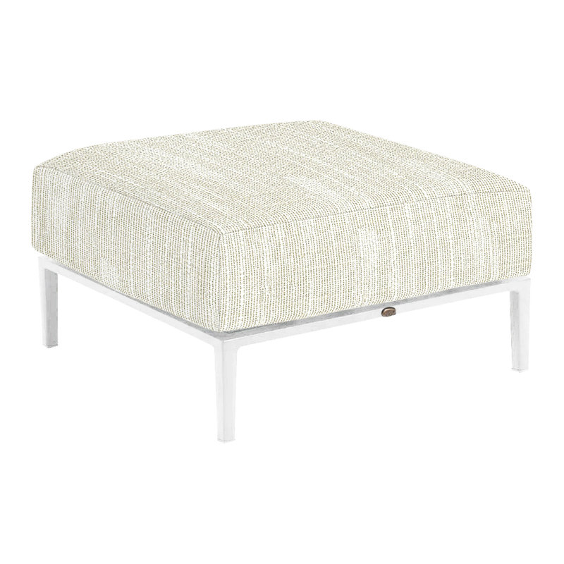 Repose-pieds Havana - noir, InsideOut® Rollo ‑ lin crème, No welt/Standard fill, Black