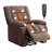 Oversize Power Lift Assist Reclining Chair with Massage Heating & Side Pocket-1438444459