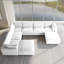 8 - Piece Slipcovered Sectional With Ottoman-2035828040