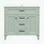 Ensemble de meuble-lavabo avec lavabo, portes à fermeture douce et 2 tiroirs de rangement-1344386215