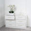 Aydon 6 Drawer White Chest
