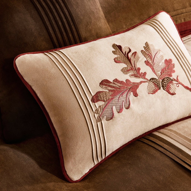 Édredon rouge 7 pièces pour très grand lit - microsuède, pièces de chambre en microsuède invitant, élégant