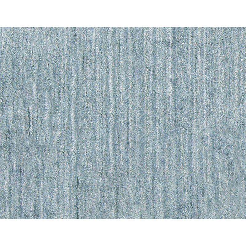 Wool Area Rug in Light Blue/Ivory
