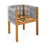 Acacia Wood Outdoor Dining Chairs-1546659444
