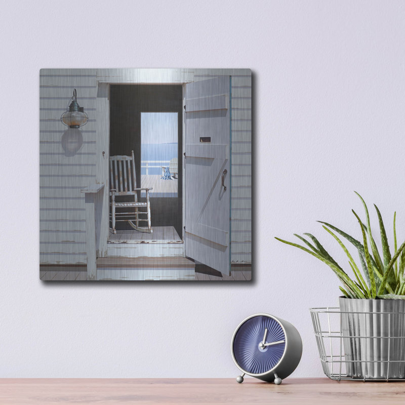 «Beach House 3» par Zhen-Huan Lu, H 12 po x l 12 po