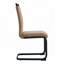 Chaise de salle à manger rembourrée en polyuréthane à haut dossier, ensemble de 4-1285748990-1285748963