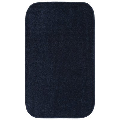 Monarrez Nylon Bath Rug with Non-Slip Backing