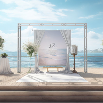 Iron Backdrops & Signs -  LUVODI, XJJ108-S-HULU