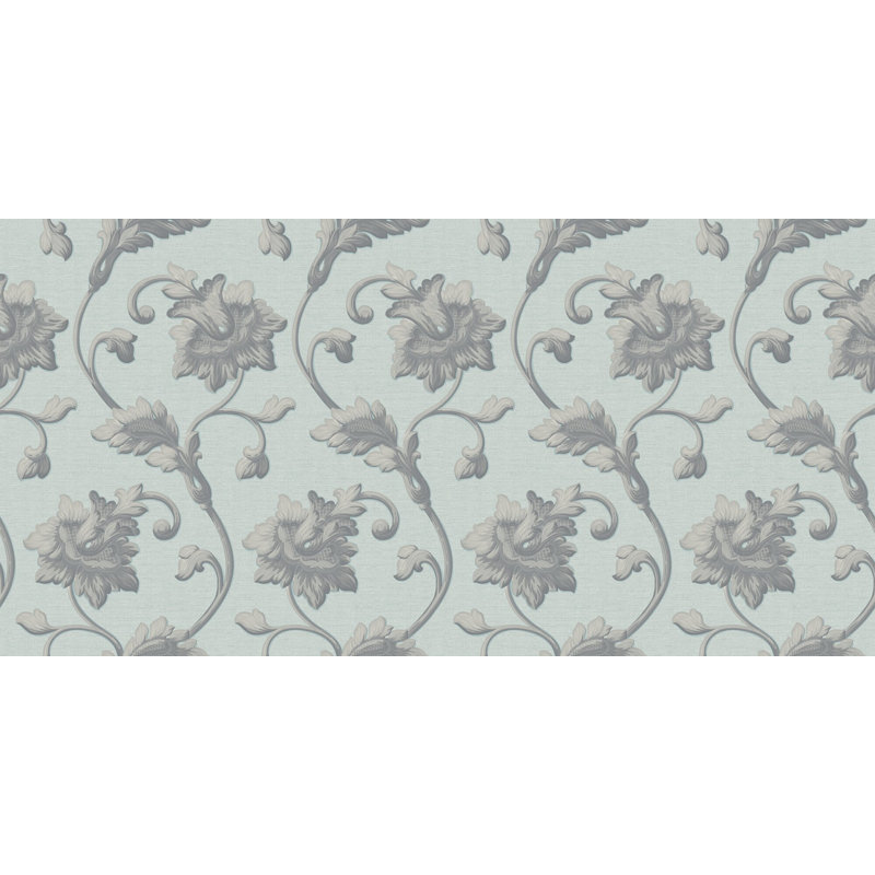 Lesandro Floral Roll, Light Green