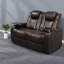 Canapé inclinable en cuir de qualité supérieure, confort ergonomique pour le cinéma maison
