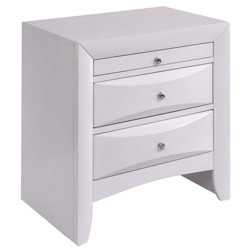 Nightstand with 2 Drawers