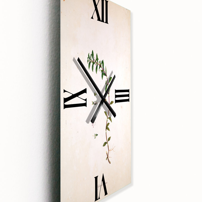 Horloge murale London Plants II, Grand