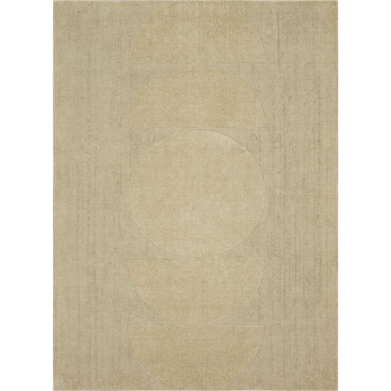 Karastan Rugs Luna Barley Area Rug, Rectangle 5' x 8', Yellow