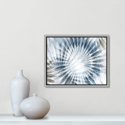 Dance of the Rays II - Blue Version Print par Eva Watts