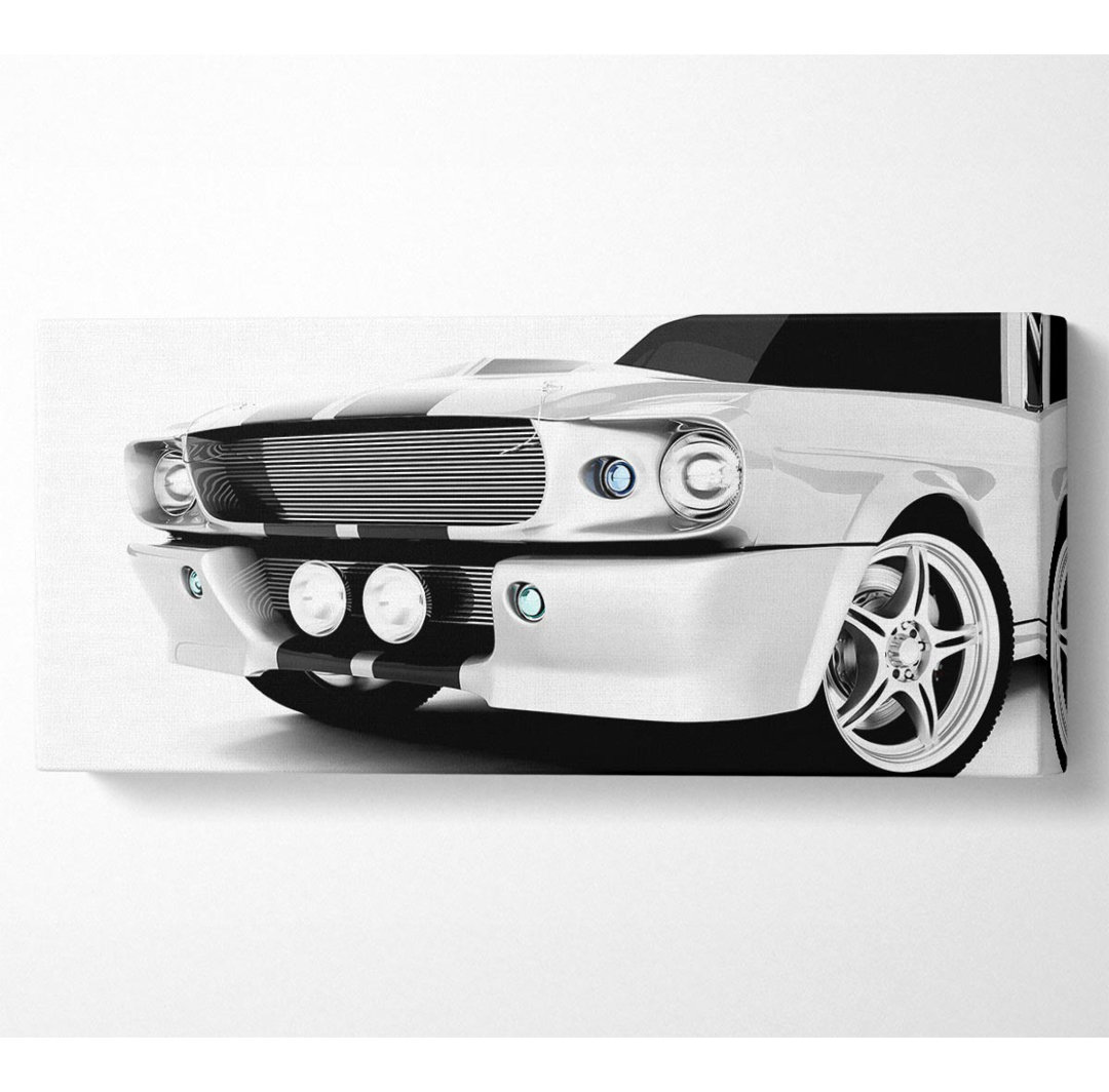 Mustang Grill Panoramaleinwand