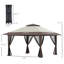 Pavillon de jardin en acier-98163112