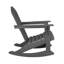 Chaise Adirondack à bascule en plastique / résine Laguna (ensemble de 4)-259206299