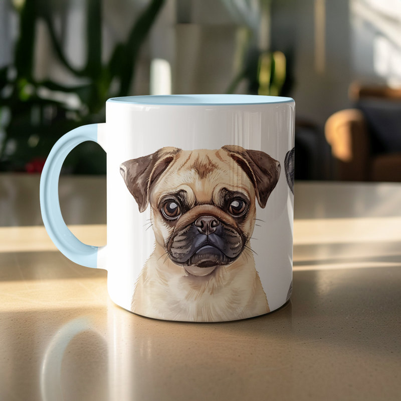 Mug, 1, Light Blue