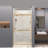 SaraMar 48 W 36 D 96 H Glue Up Solid Surface Wall