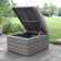Genesis Premium All-Weather Wicker 5 - Person Modular Patio Conversation Sets with Cushions