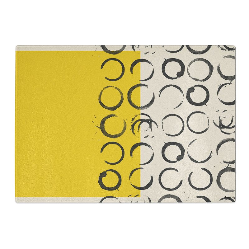 Block Print No.2 Chopping Board, 0.4cm H x 20cm W x 28.5cm L