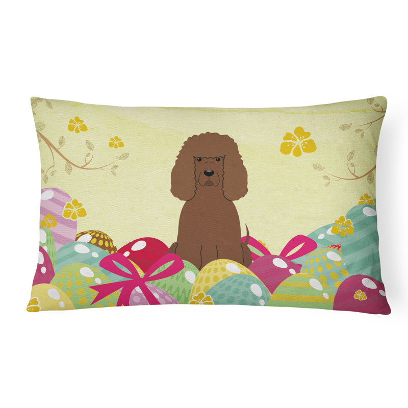Coussin lombaire à l’eau de pâques œufs épagneul