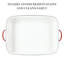 Martha Stewart Thayer 18" Roaster Pan w/ Stainless Steel Rack - Red
