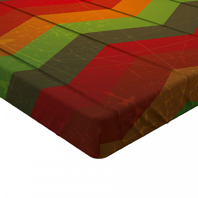 Drap-housse en microfibre Tribal, Drap-housse de taille simple