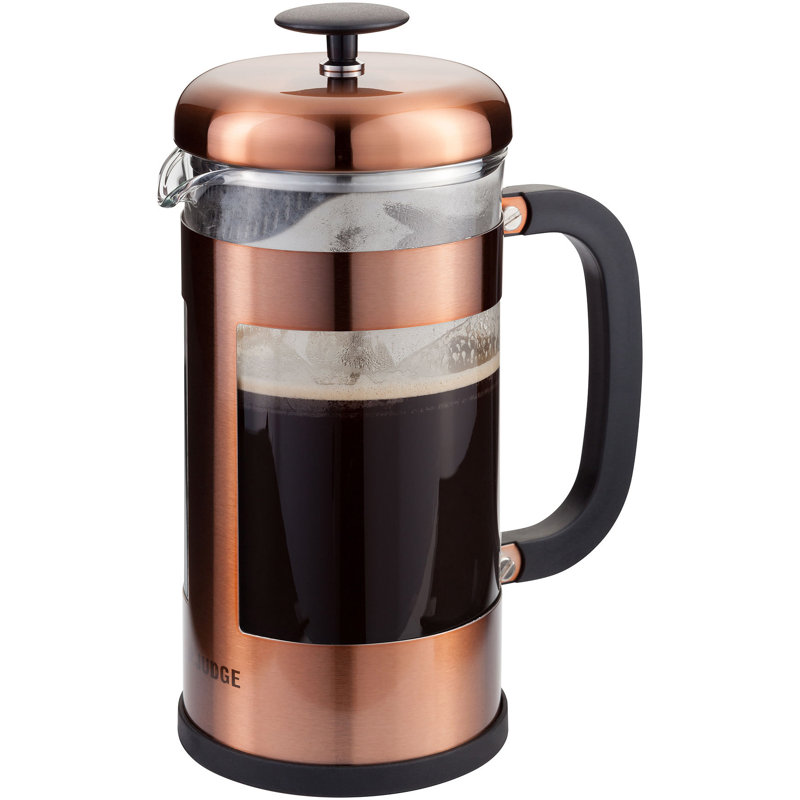 Judge, Coffee - Glass Cafetiere, 8 cup, Copper