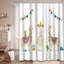 Joli rideau de douche avec 12 crochets-1471692654