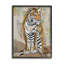 «Tiger Gazing» - Impression sur toile-493091684-493091691