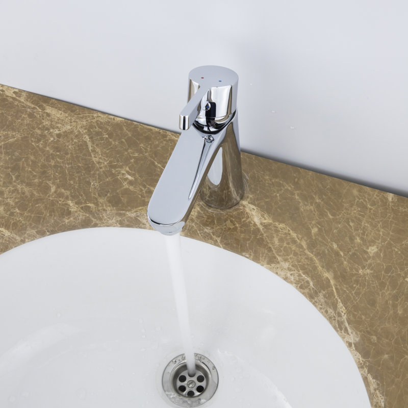 Luxurious Single-Hole Single-handle Bathroom Faucet