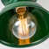 1 - Light Metal Bell Flush Mount