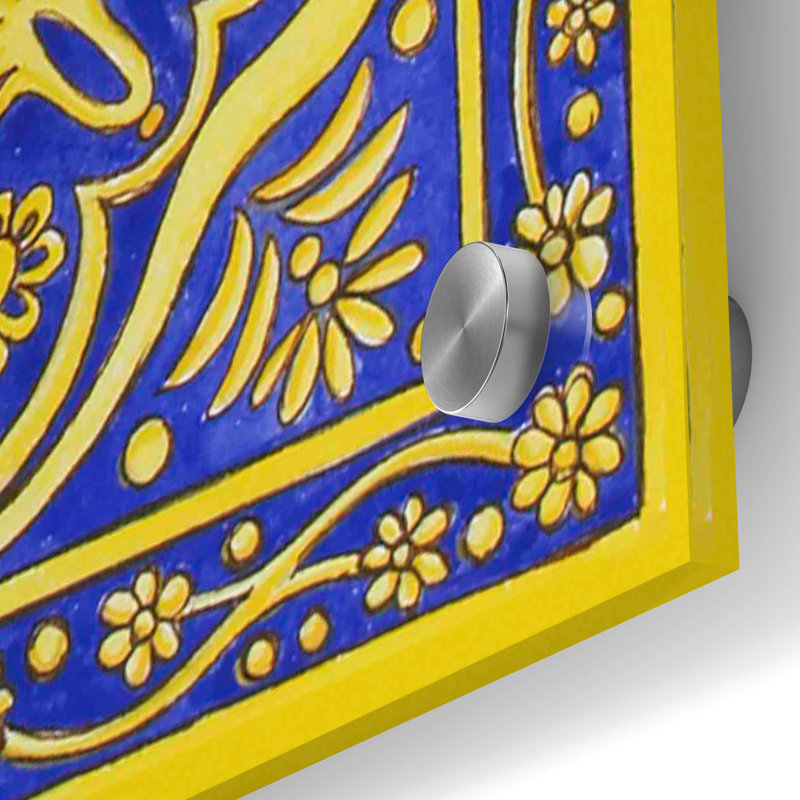 Art mural en verre Astoria Grand, H 36 po x l 36 po x P 0,2 po