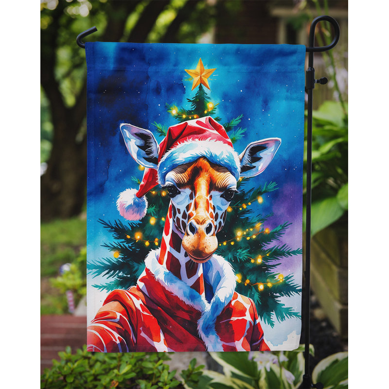 Drapeau de jardin de Noël, Girafe