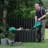 All-in Furniture 46.5'' W 90 Gallons Water Resistant Resin Lockable Deck Box in Black